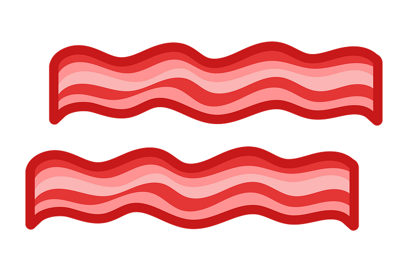 Bacon strips images free photos png stickers wallpapers backgrounds