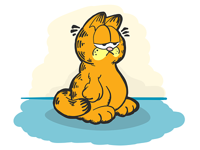 Garfield by gary bacon on