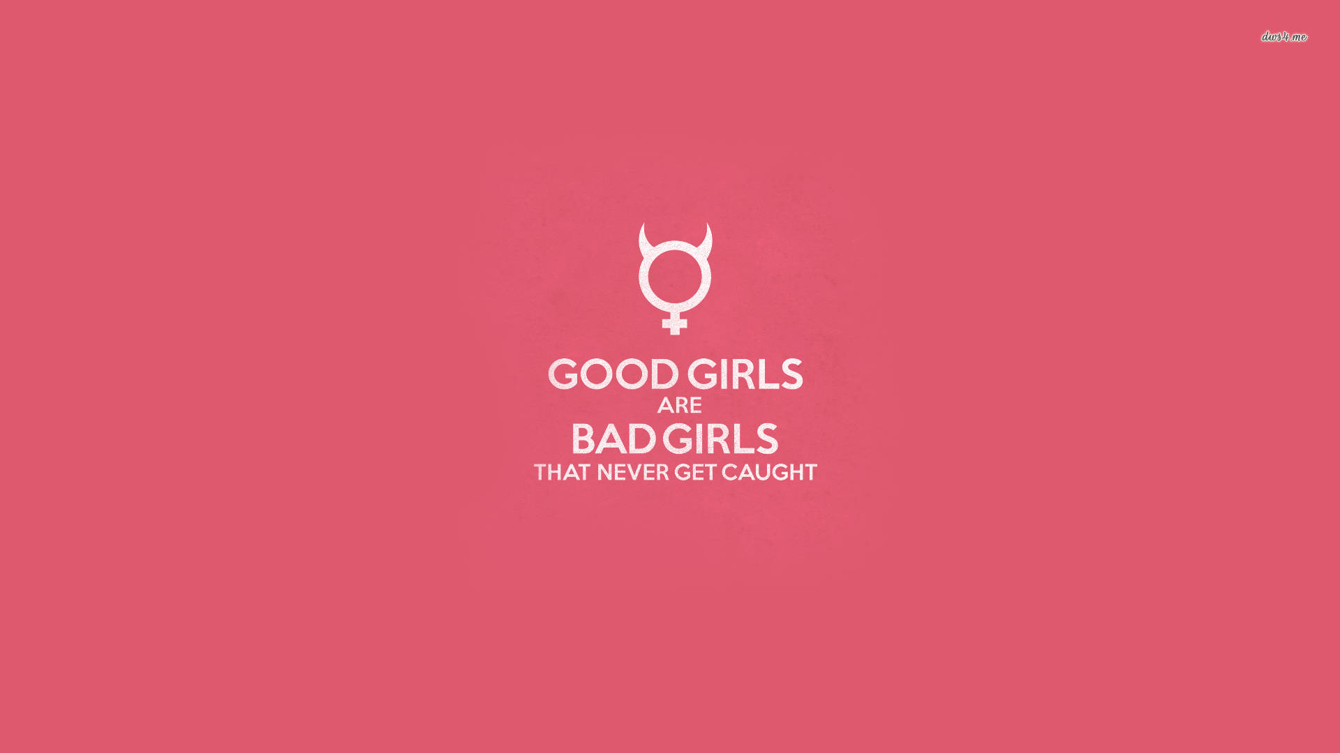 Download pink bad girl quote wallpaper