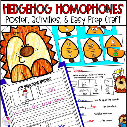 Homophones st grade grammar worksheets puzzles poster craft made by teachers