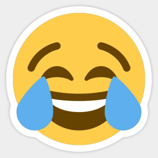 Laughing emoji stickers for sale