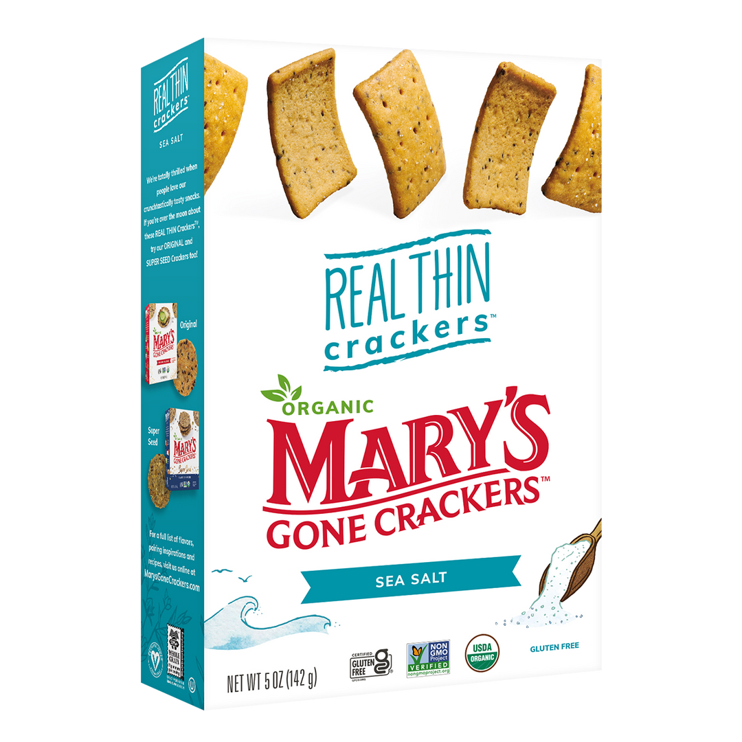 Sea salt real thin crackers â marys gone crackers