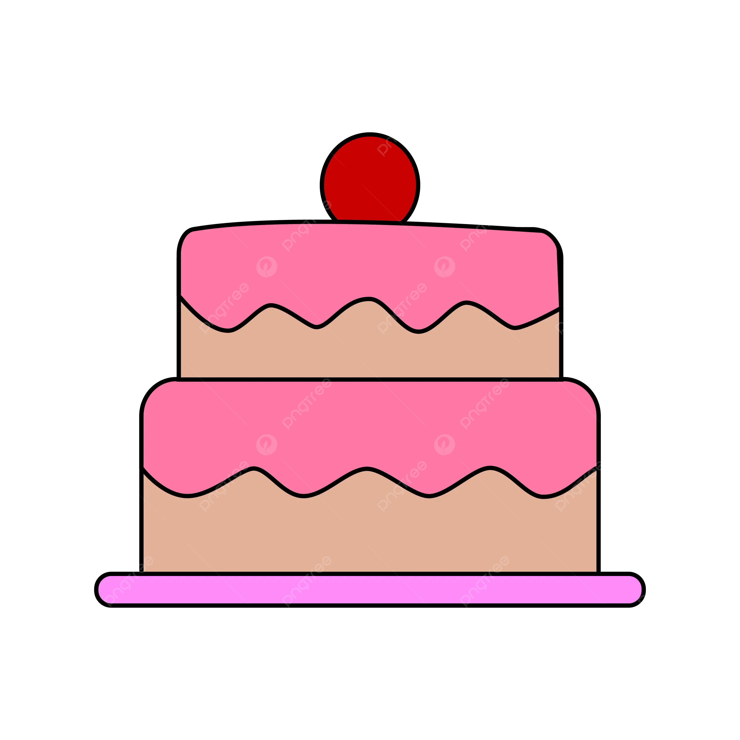 Double layer cake png transparent images free download vector files