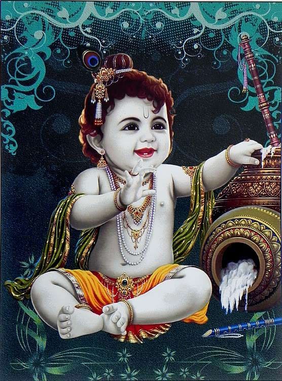 Natkhat krishna bal krishna photo bal krishna cute krishna