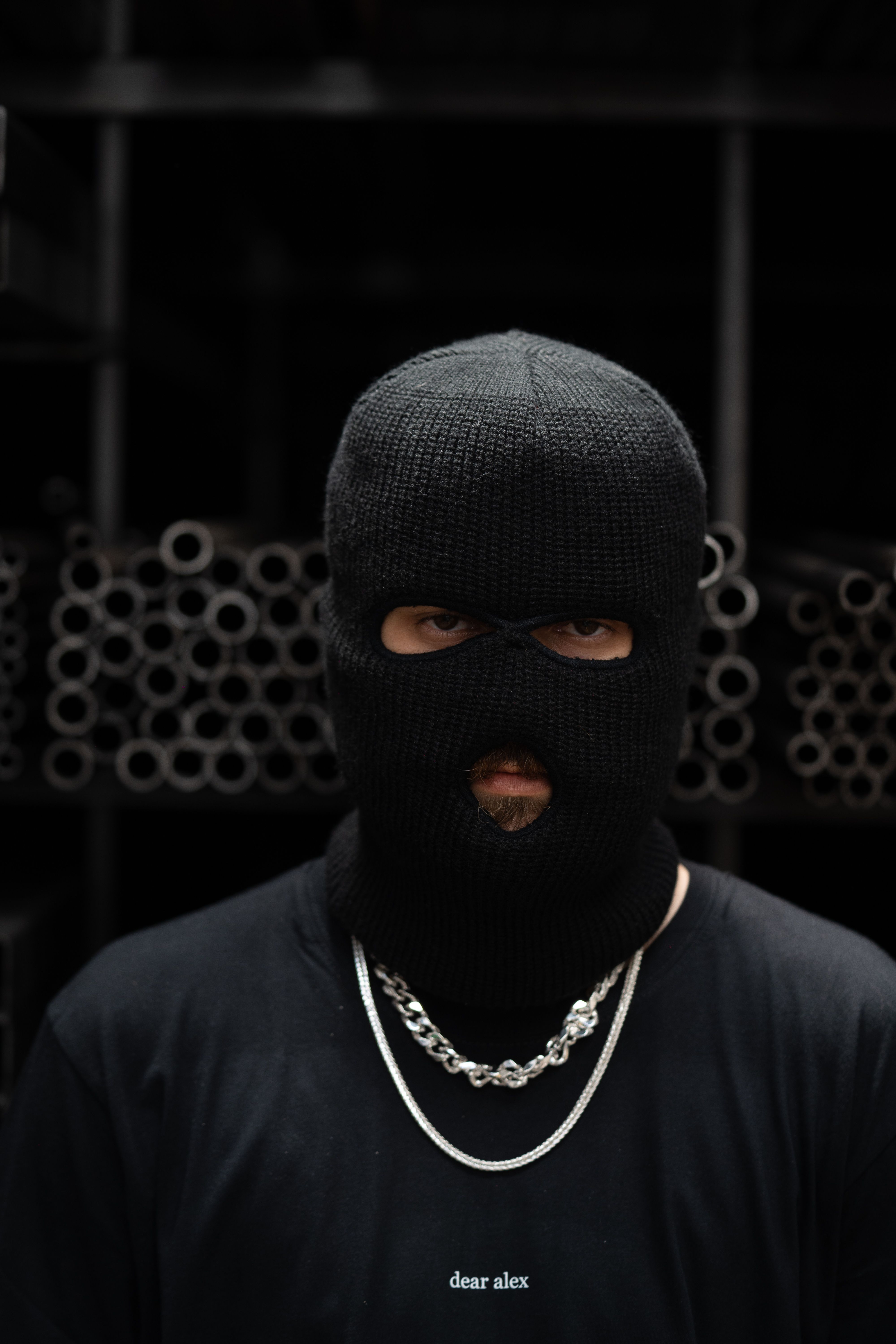 Black ski mask wallpapers