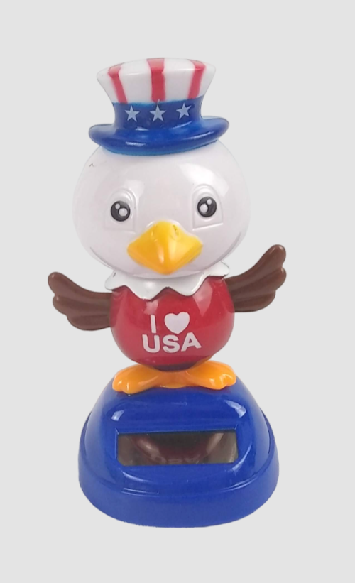 American eagle solar sun dancer patriotic dancing character bird i love usa hat