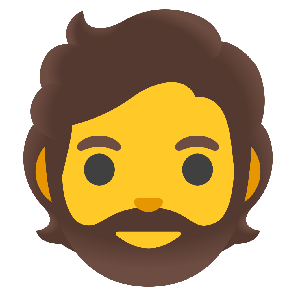 Ð person beard emoji