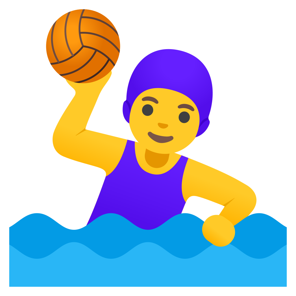 Ðâï woman playing water polo emoji