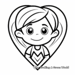 Heart coloring pages