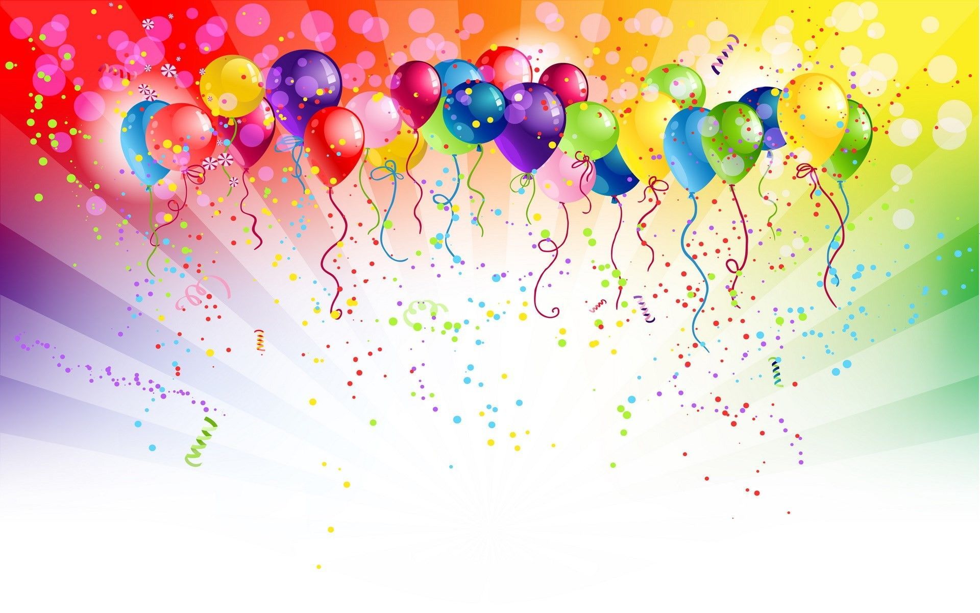 Party balloons wallpapers