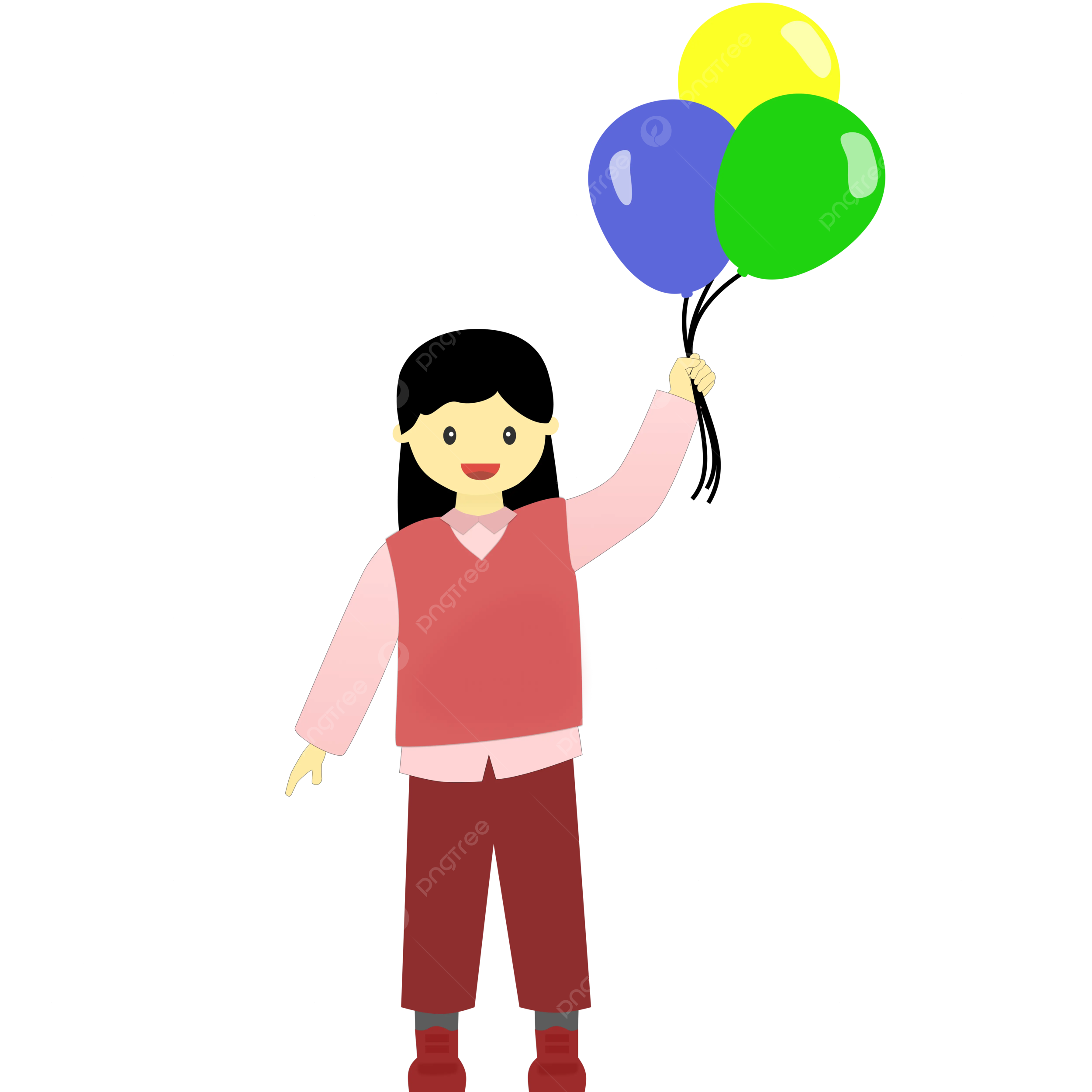 Three balloons png transparent images free download vector files