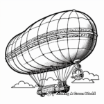 Balloon coloring pages
