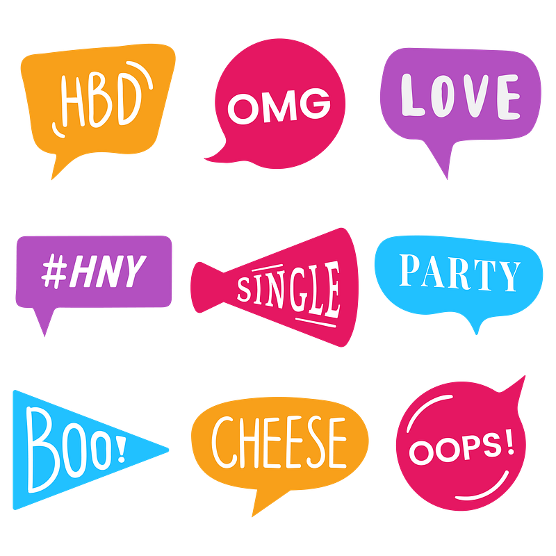 Speech bubble text birthday images free photos png stickers wallpapers backgrounds