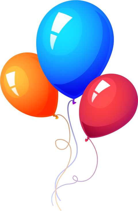 Party balloons png