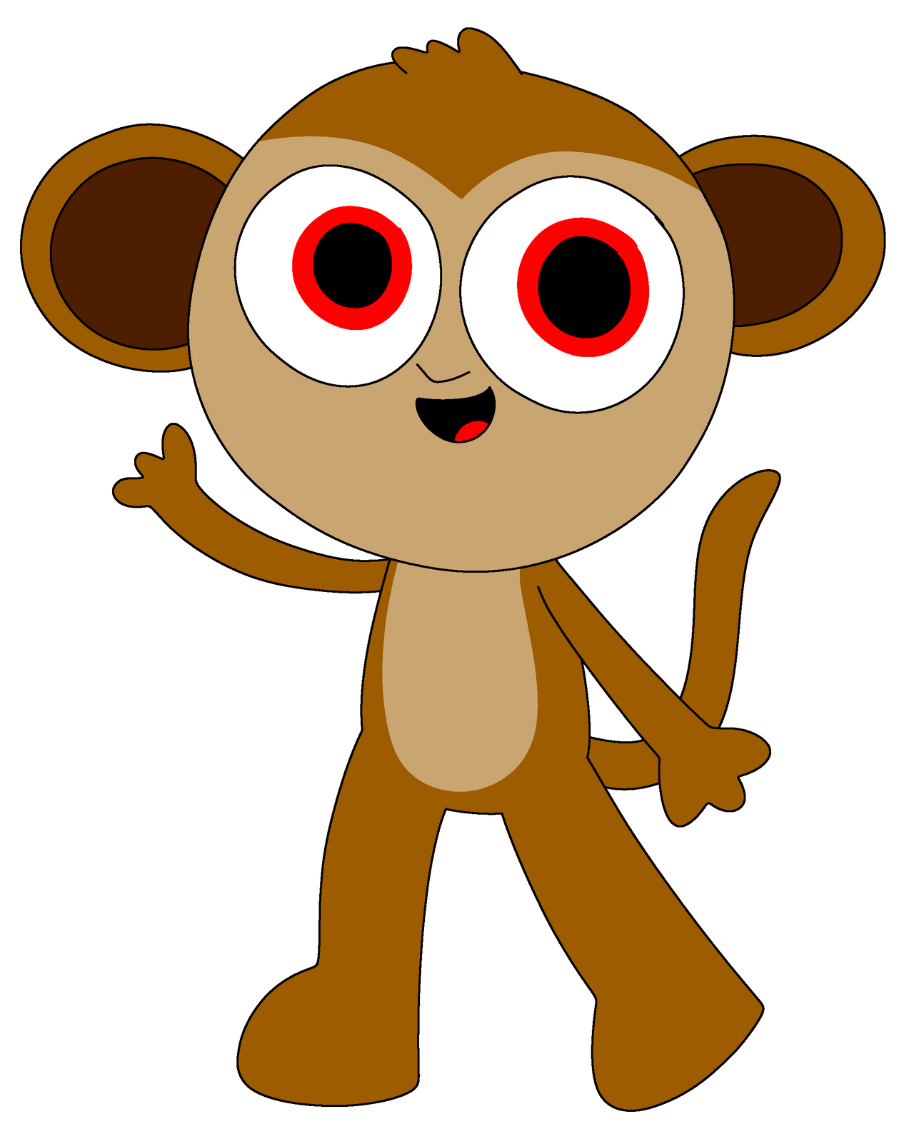 Ronny the monkey by awesomesuzy on