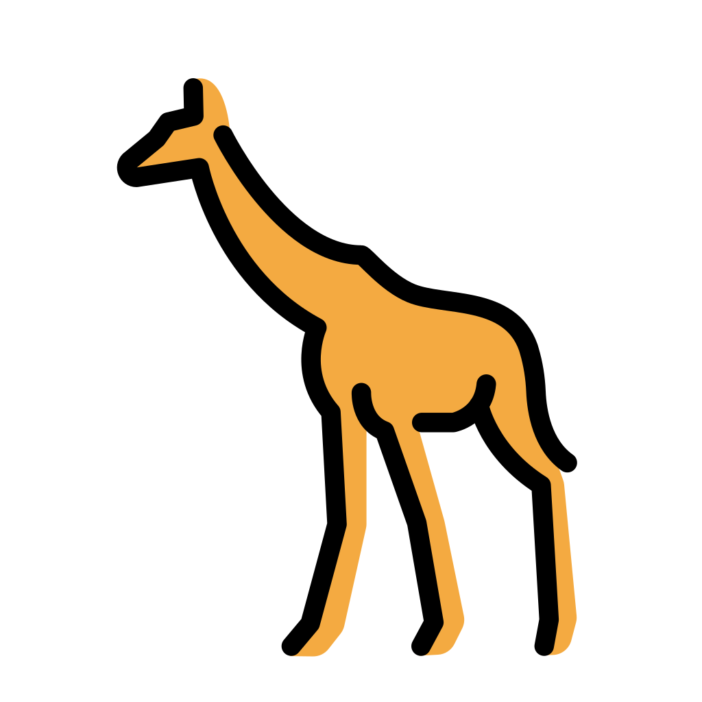 Ð giraffa emoji