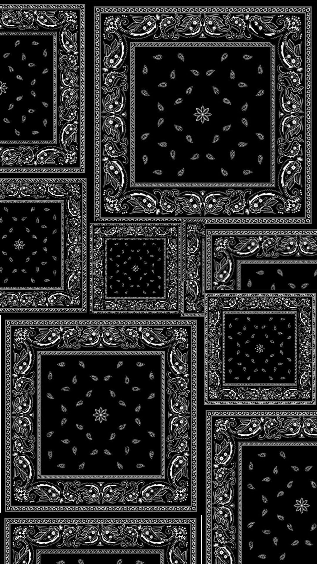 Black bandana wallpaper thug life wallpaper paisley wallpaper black wallpaper