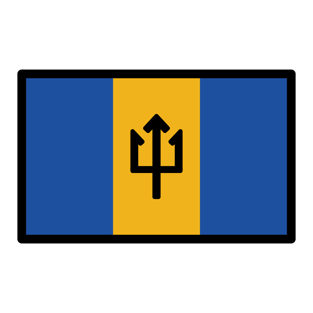 Ðð flag barbados emoji bb flag emoji