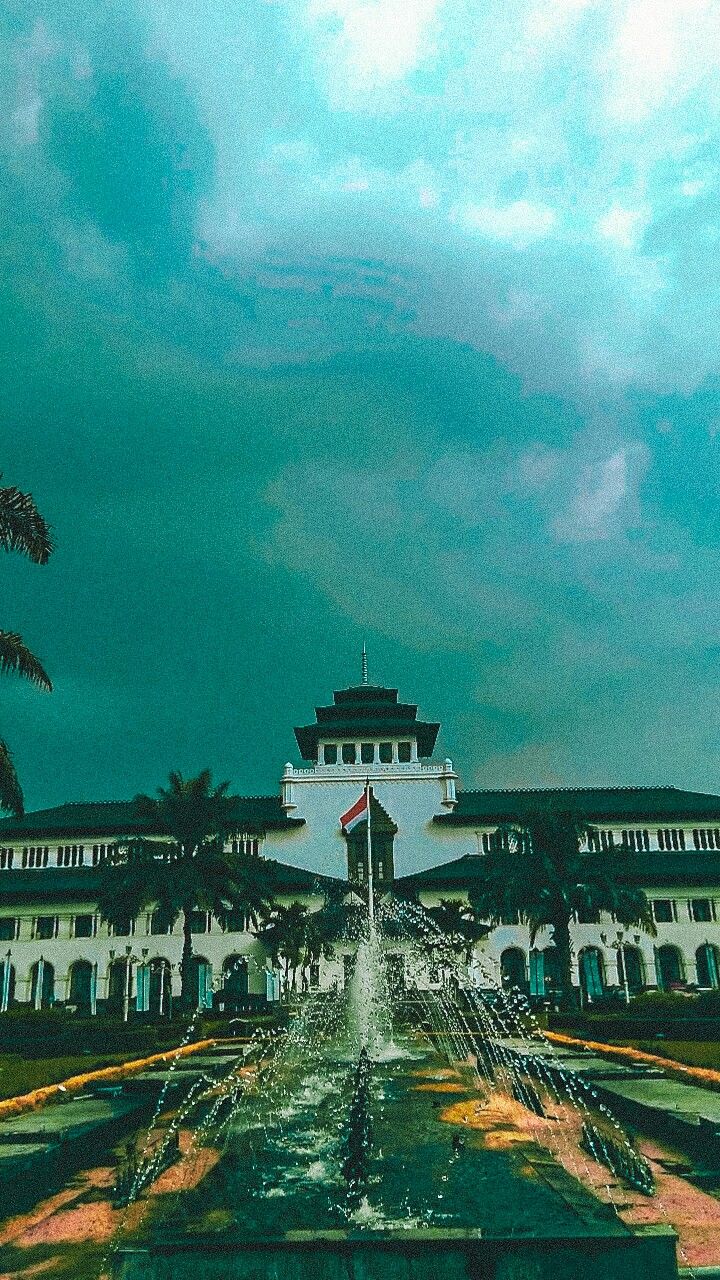 Bandung indonesia pemandangan gambar kota indonesia