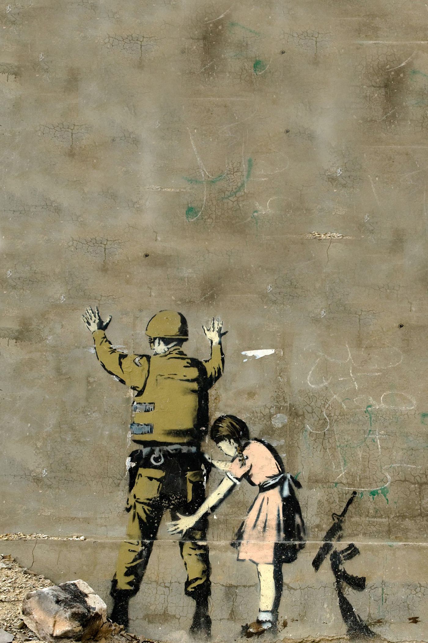 Banksy iphone s on