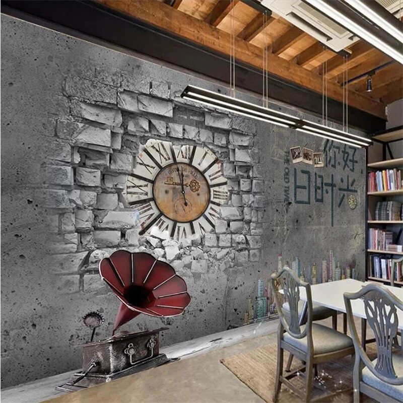 6.hello Old Time Gray Cement Wall Industrial Decor   Mural 3d Restaurant Bar Cafe Background Wall  Q90  .webp 
