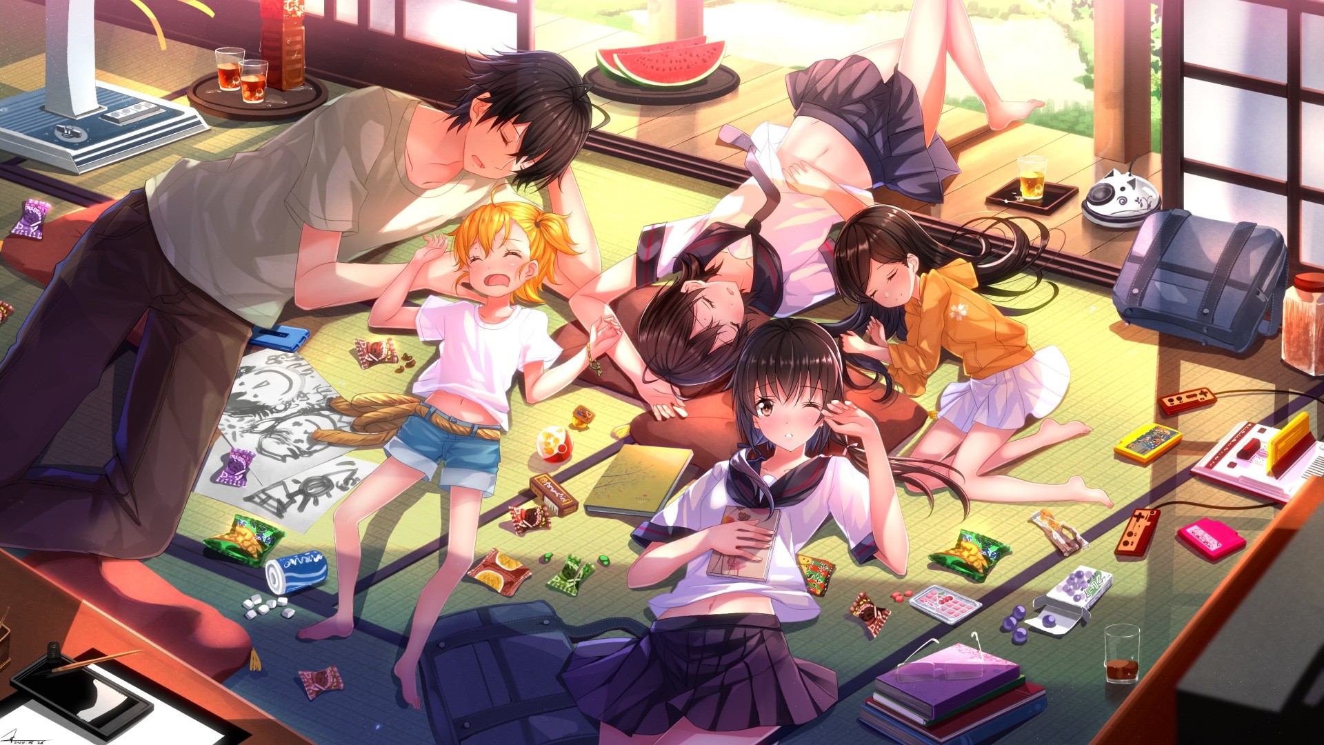 Anime Barakamon HD Wallpaper by Satsuki Yoshino