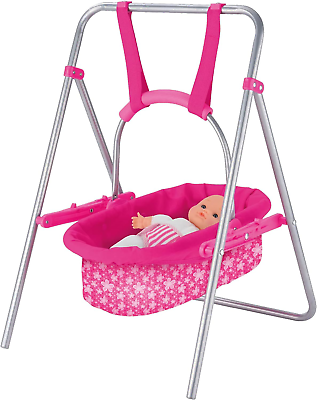 Toyrific snuggles toy doll swing accessory for kids pink for sale online