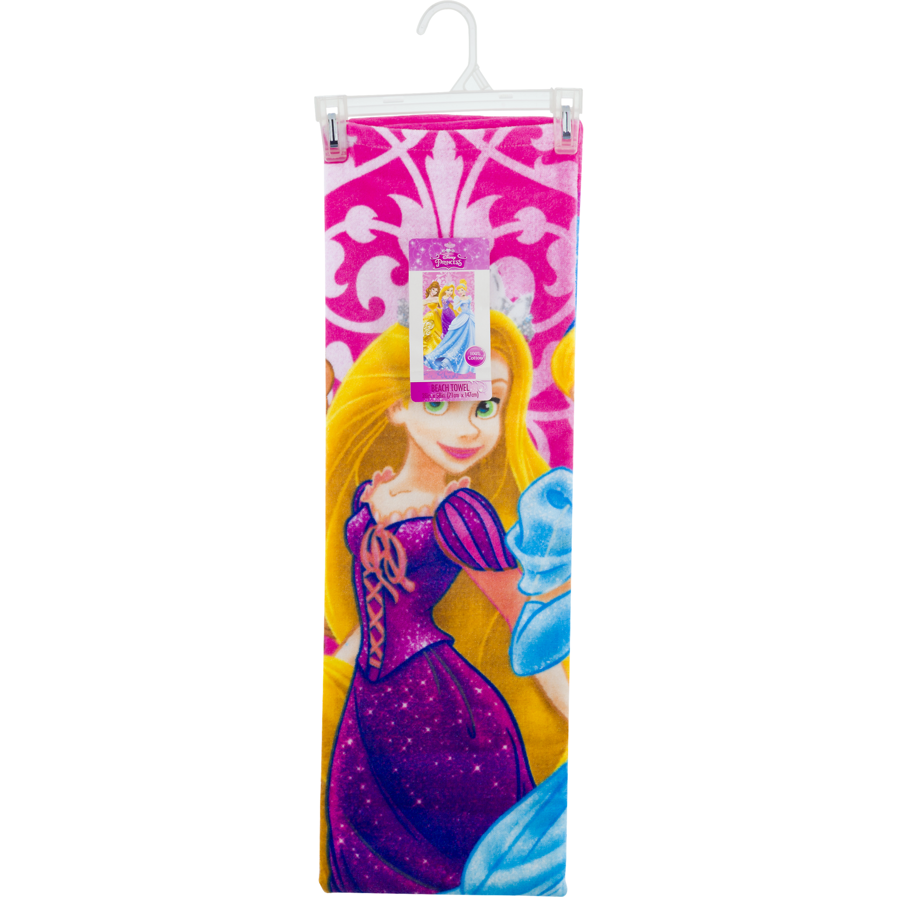 Disney princess cotton beach towel ct