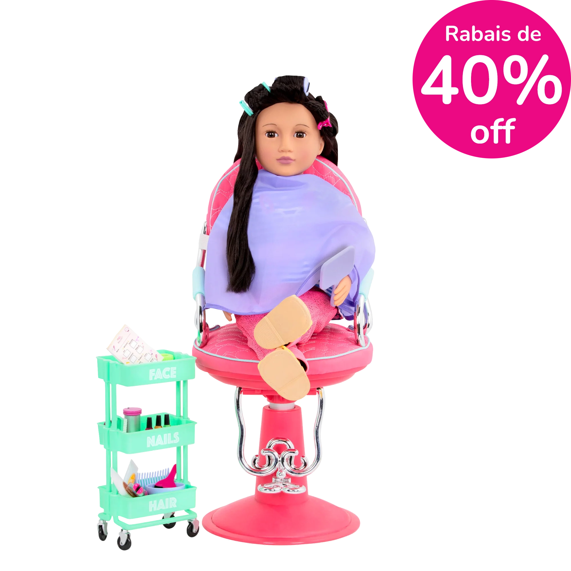 Berry nice salon set hair salon for dolls our generation â our generation