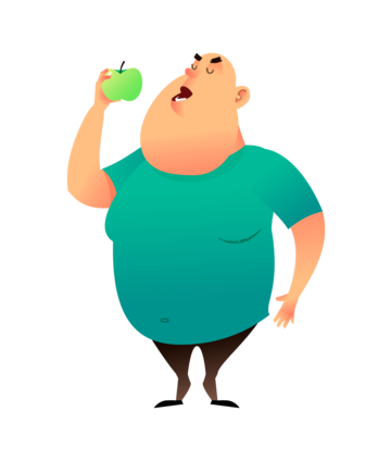 Fat guy png transparent images free download vector files