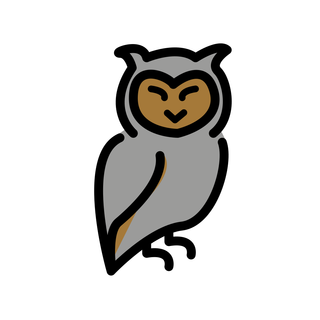 Ð owl emoji