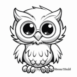 Owl coloring pages