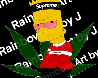 Download Free 100 + bart simpson weed Wallpapers