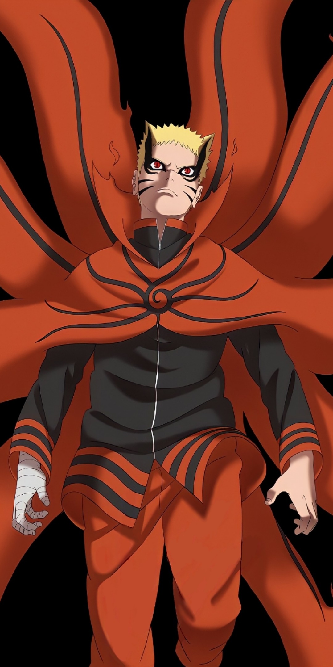 Naruto Uzumaki Baryon Mode Anime Wallpaper 4k HD ID:8736