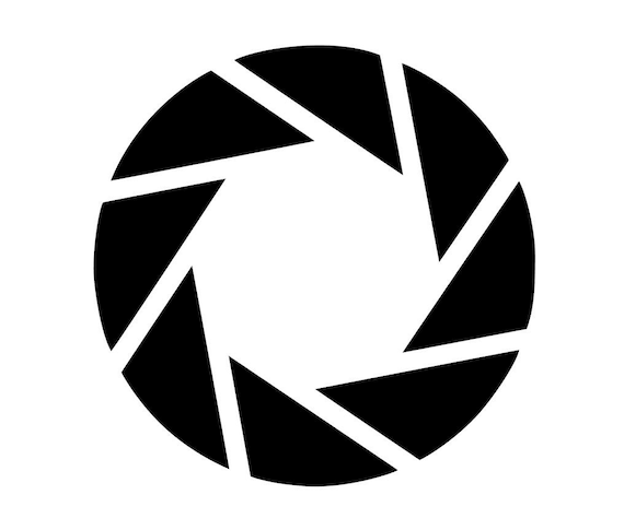 Svg portal aperture science inc logo half