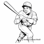 Baseball coloring pages
