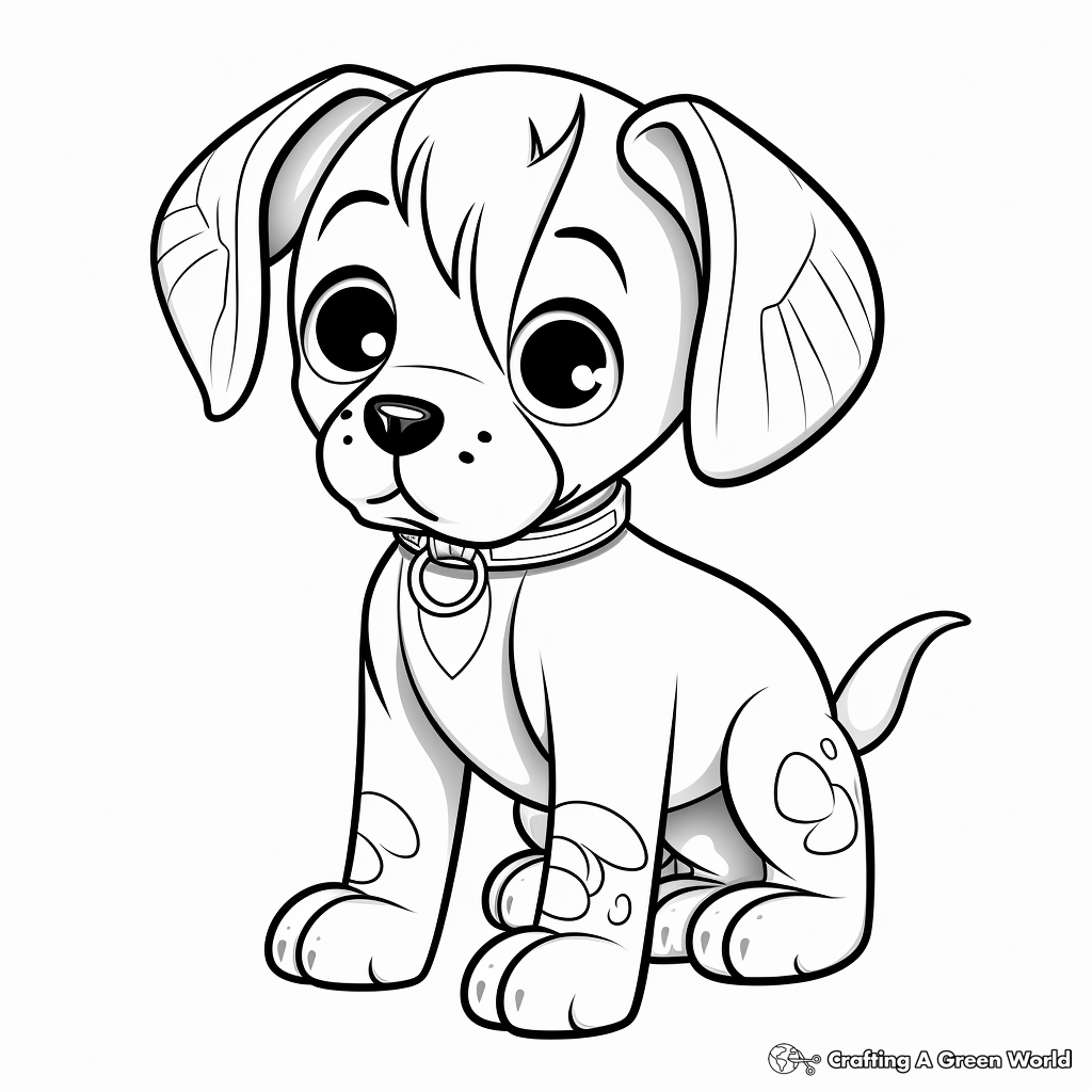 Beagle puppy coloring pages