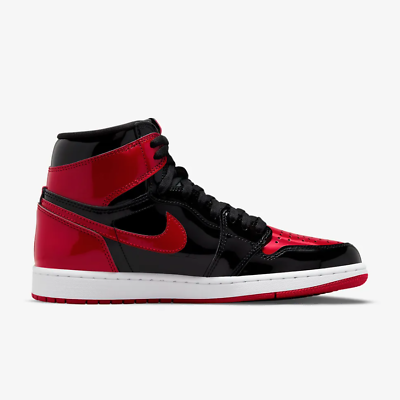 Nike jordan retro high og patent bred black shoes sneakers