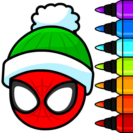 Superhero coloring book games â âsovellukset