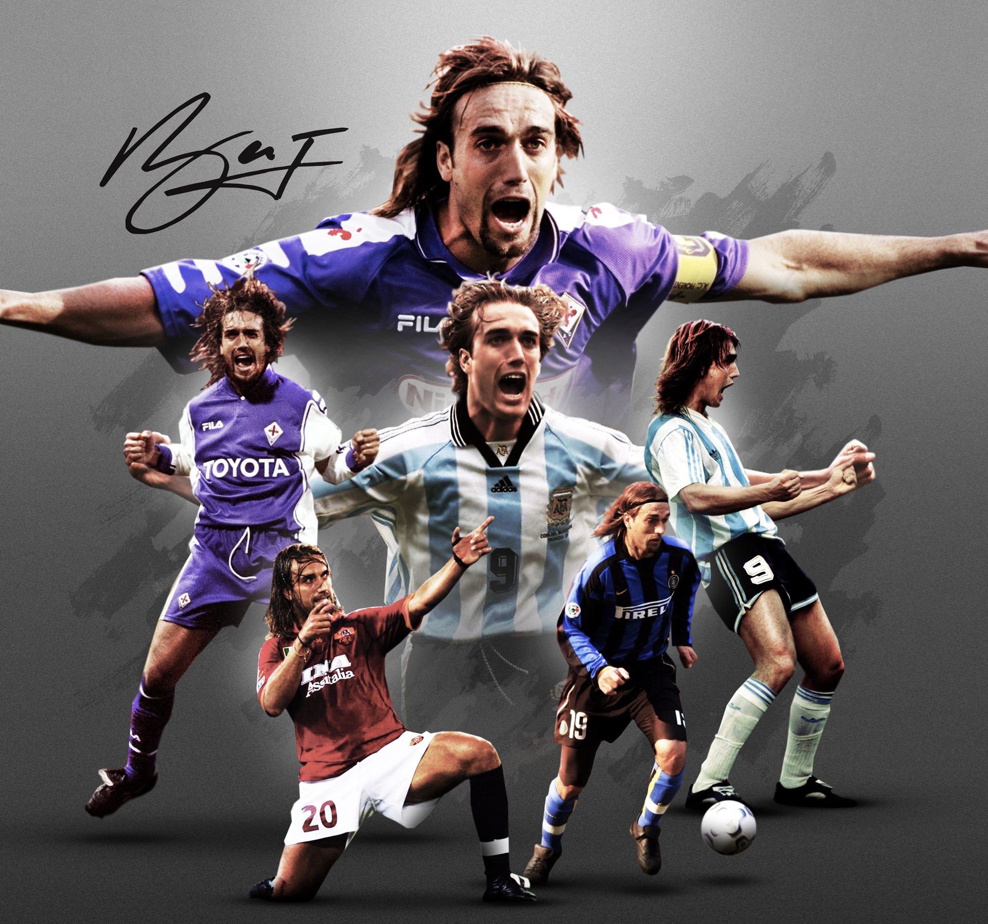 Gabriel batistuta football football images best football players