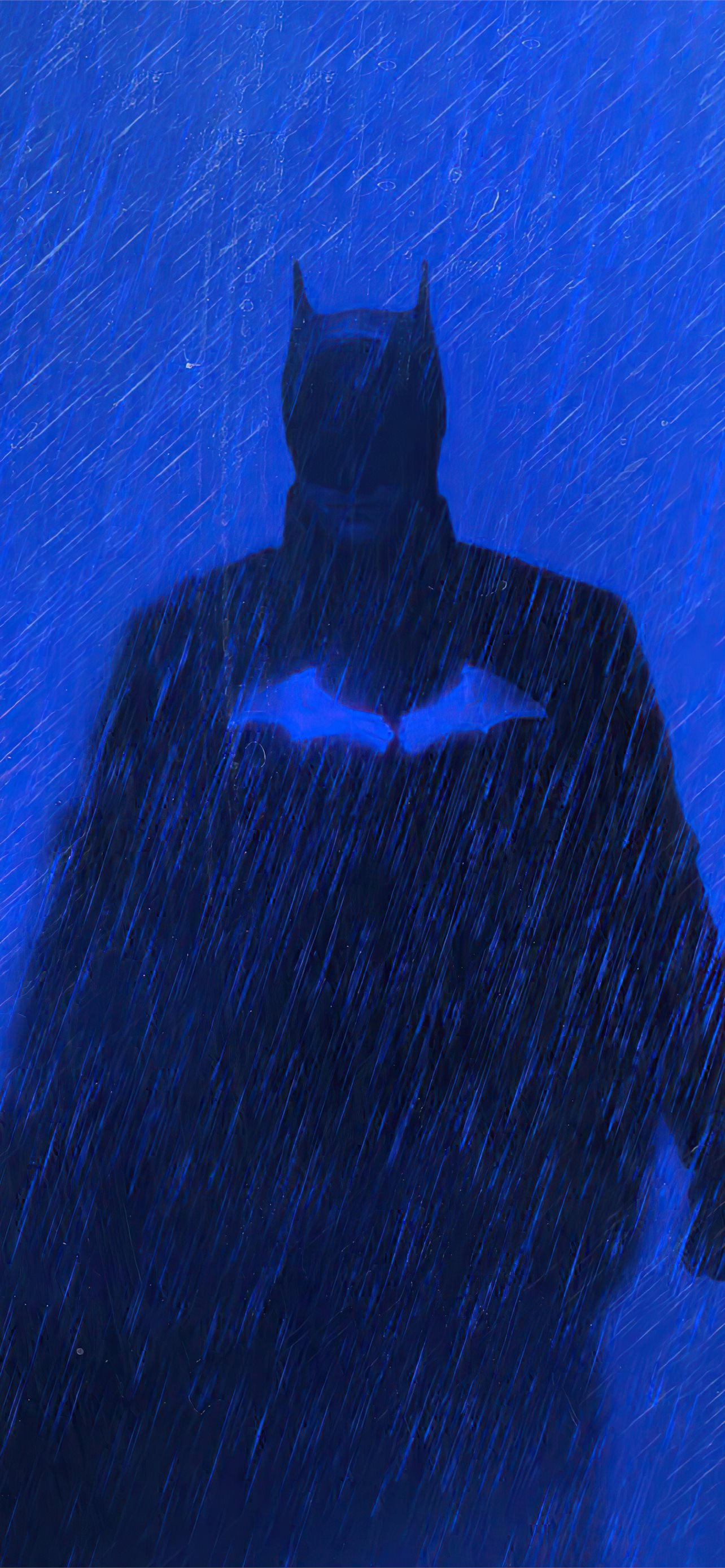 The batman blue iphone wallpapers free download