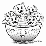 Halloween preschool coloring pages