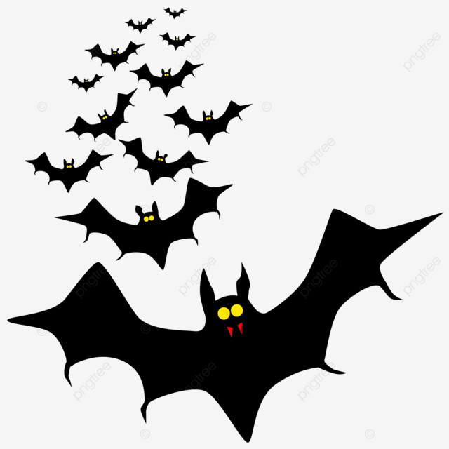 Isolated bats vampire bats bat outline bat silhouette vampire bats png transparent image and clipart for free download