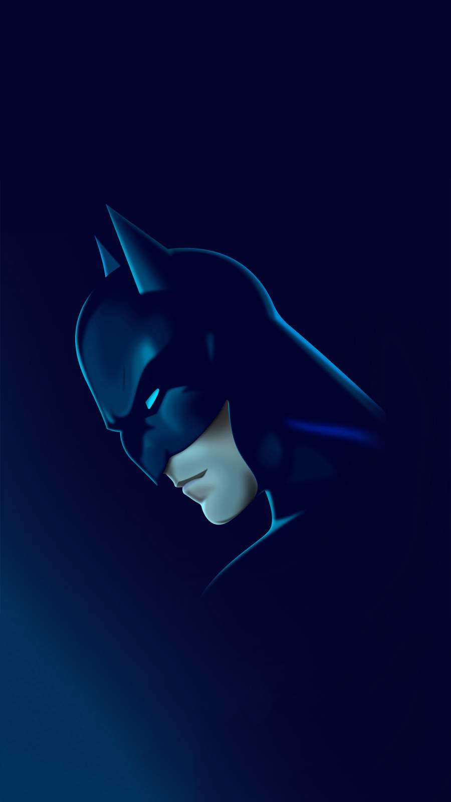 Batman k minimal iphone wallpaper