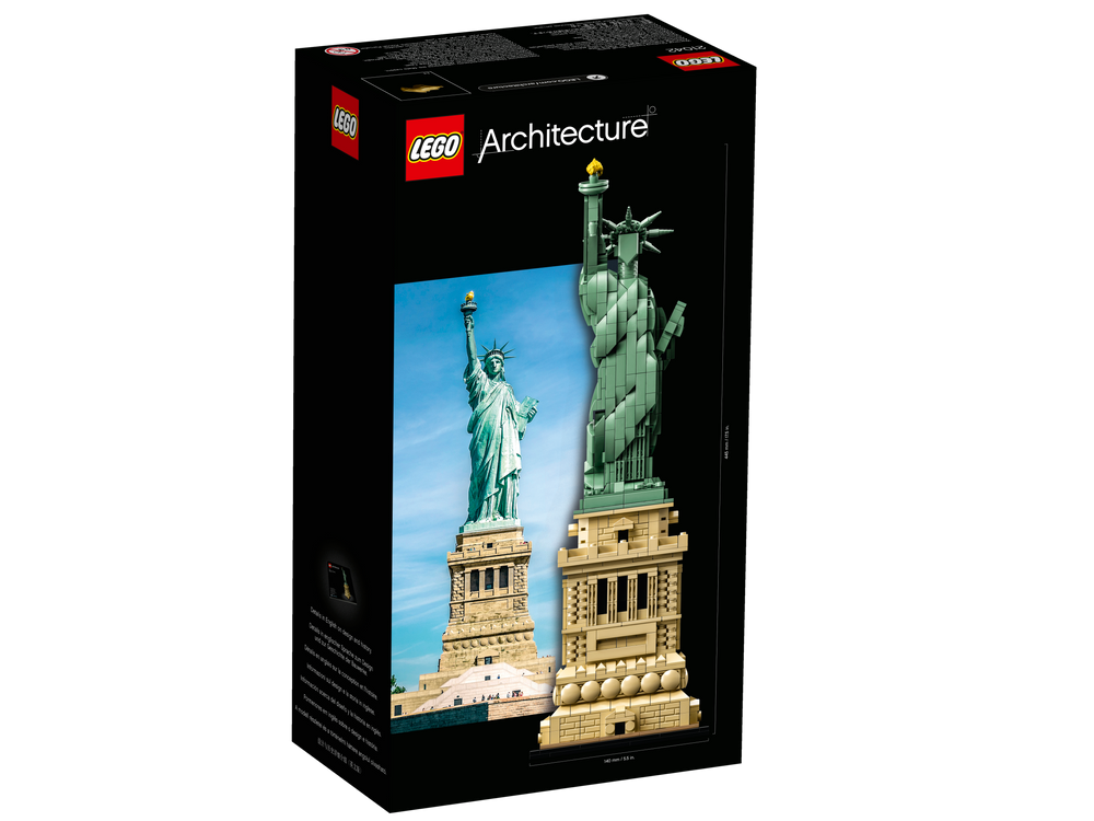 Lego architecture statue of liberty