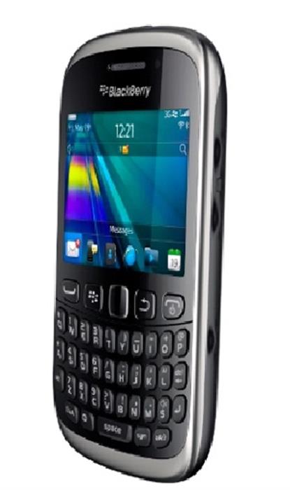 Blackberry curve display