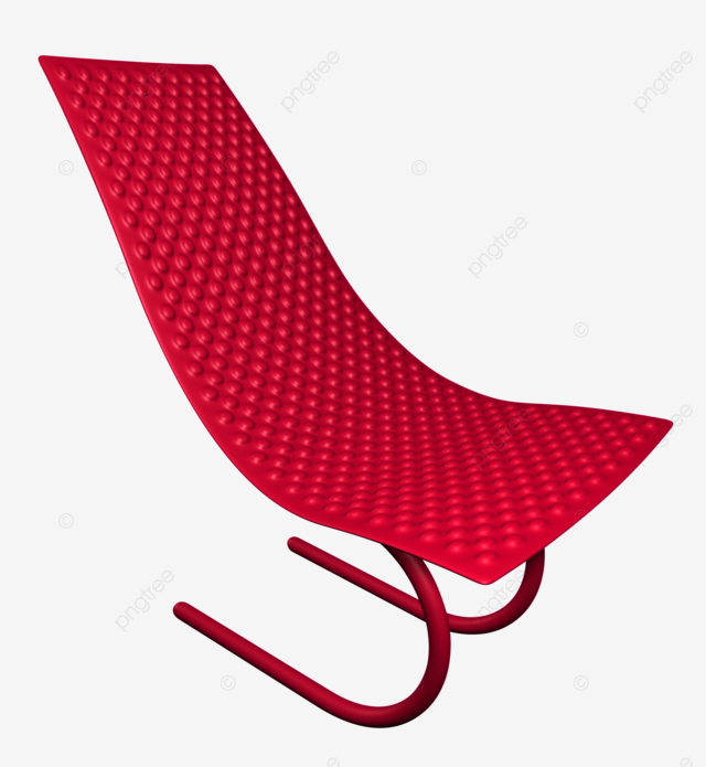 Modern beach chair red sit object contemporary red png transparent image and clipart for free download