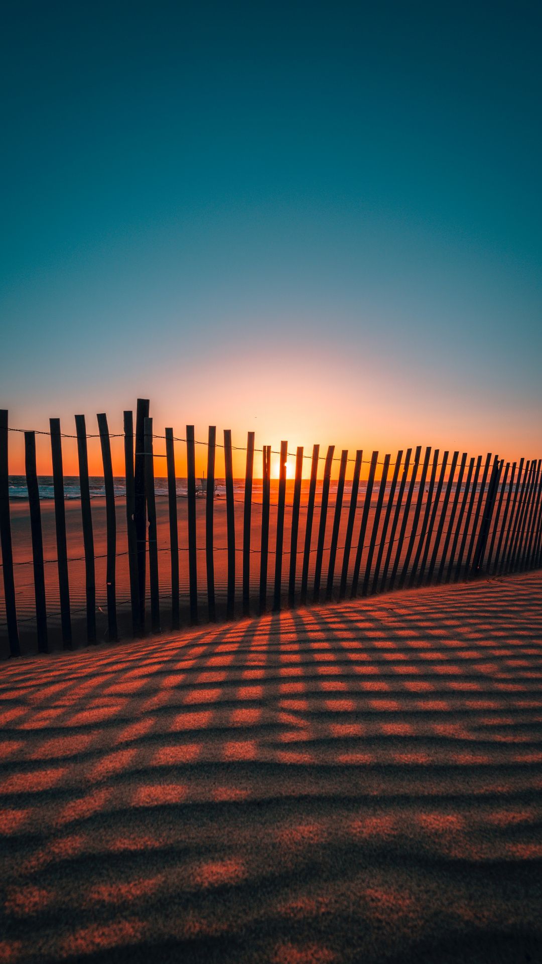 Beach sunset wooden fence wallpaper sunset iphone wallpaper sunset wallpaper iphone wallpaper sky