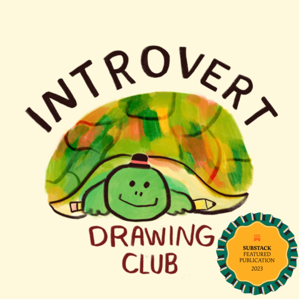 Introvert drawing club beth spencer substack