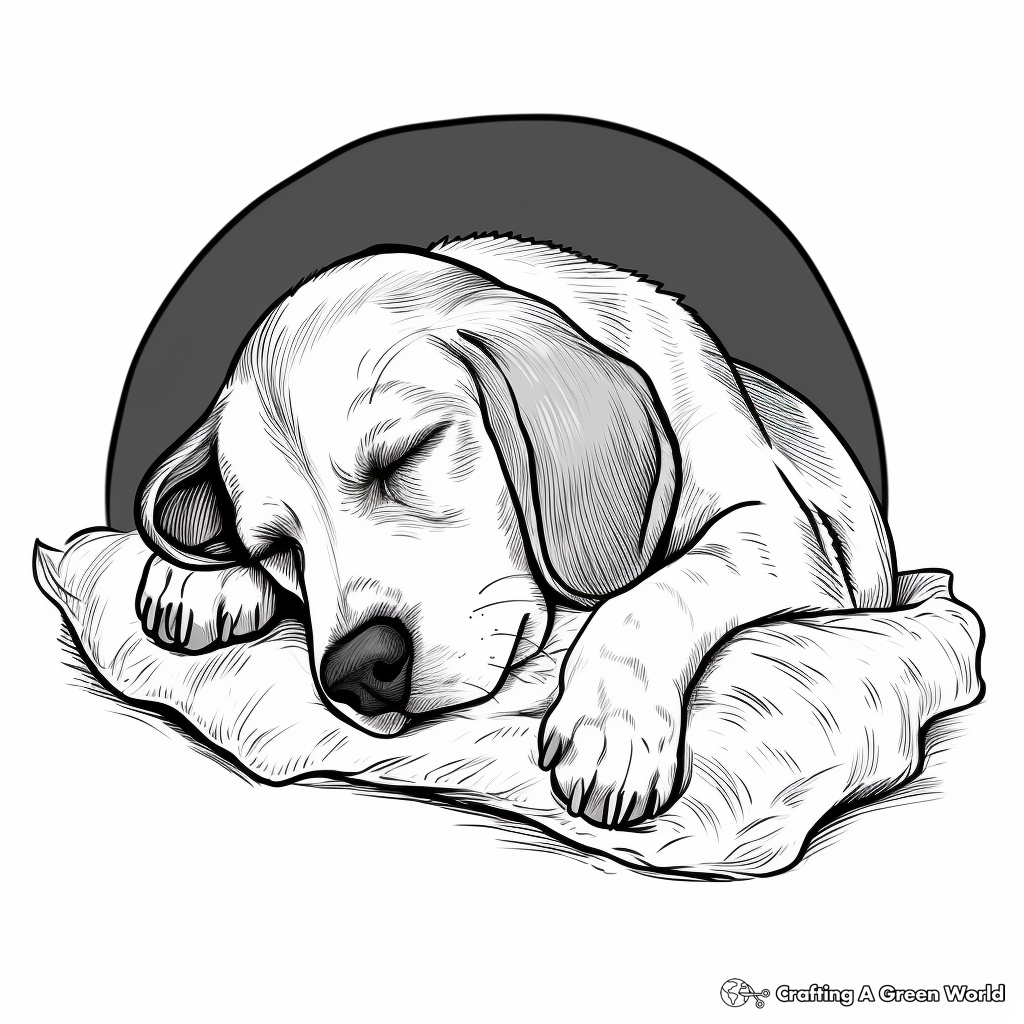 Beagle puppy coloring pages